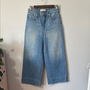 MADEWELL ‘The Wide leg Crop’
